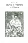 Journal of Prisoners on Prisons V9 #1 cover