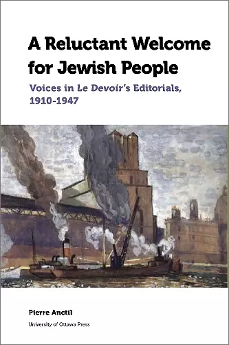 A Reluctant Welcome for Jewish People cover