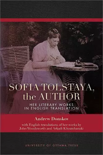 Sofia Tolstaya, the Author cover