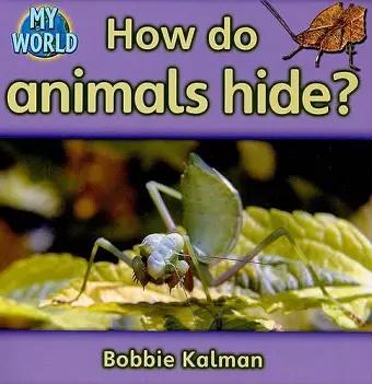 How do animals hide? cover