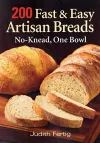 200 Fast and Easy Artisan Bread: No-Knead One Bowl cover