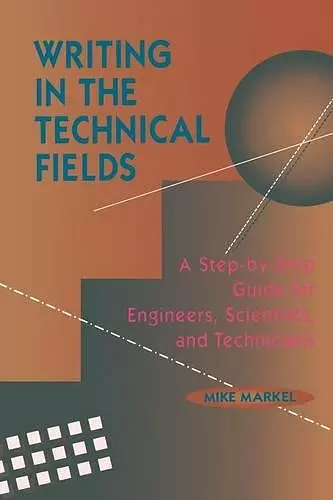 Writing in the Technical Fields cover