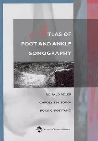 Atlas of Foot and Ankle Sonography cover