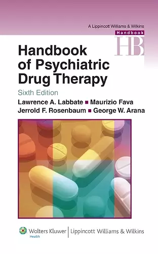 Handbook of Psychiatric Drug Therapy cover