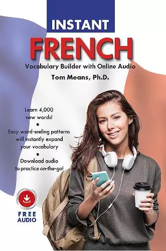 Instant French Vocabulary Builder with Online Audio cover