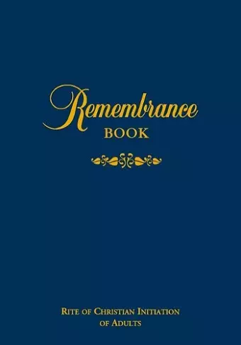 Remembrance Book cover