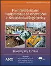 From Soil Behavior Fundamentals to Innovations in Geotechnical Engineering cover