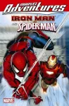 Marvel Adventures Iron Man Spider-man cover