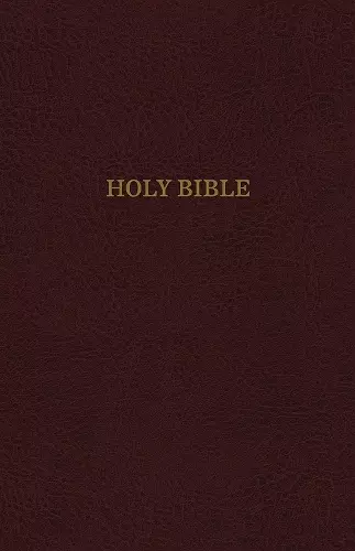 KJV Holy Bible: Personal Size Giant Print with 43,000 Cross References, Burgundy Bonded Leather, Red Letter, Comfort Print: King James Version cover