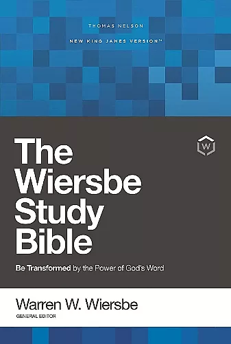 NKJV, Wiersbe Study Bible, Hardcover, Red Letter, Comfort Print cover