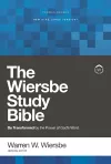 NKJV, Wiersbe Study Bible, Hardcover, Red Letter, Comfort Print cover