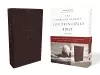 The NKJV, Charles F. Stanley Life Principles Bible, 2nd Edition, Leathersoft, Burgundy, Comfort Print cover