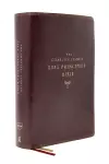 The NKJV, Charles F. Stanley Life Principles Bible, 2nd Edition, Leathersoft, Burgundy, Thumb Indexed, Comfort Print cover
