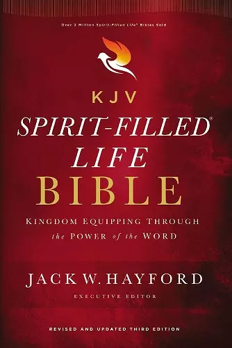 KJV, Spirit-Filled Life Bible, Third Edition, Hardcover, Red Letter, Comfort Print cover