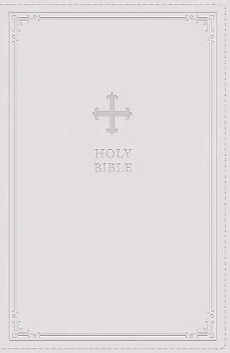 NRSV Catholic Edition Gift Bible, White Leathersoft (Comfort Print, Holy Bible, Complete Catholic Bible, NRSV CE) cover