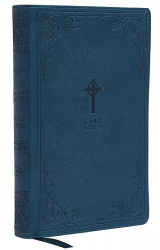NRSV Catholic Edition Gift Bible, Teal Leathersoft (Comfort Print, Holy Bible, Complete Catholic Bible, NRSV CE) cover