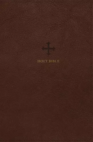 NRSV, Catholic Bible, Standard Personal Size, Leathersoft, Brown, Comfort Print cover