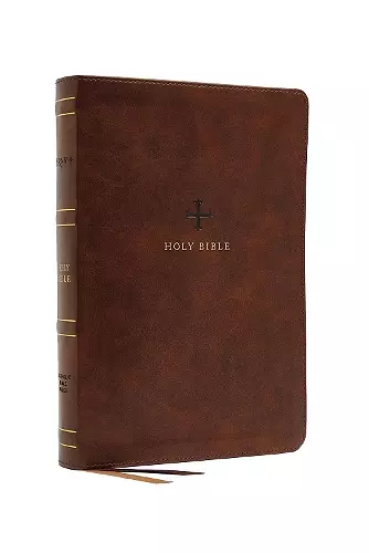 NRSV, Catholic Bible, Thinline Edition, Leathersoft, Brown, Comfort Print cover