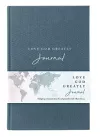 Love God Greatly Journal: A SOAP Method Journal for Bible Study (Blue Cloth-bound Hardcover) cover