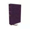 KJV, Personal Size Reference Bible, Sovereign Collection, Leathersoft, Purple, Red Letter, Thumb Indexed, Comfort Print cover