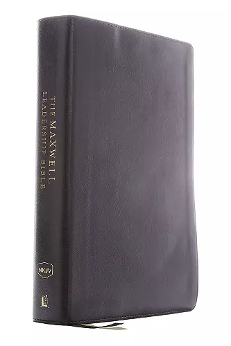 NKJV, Maxwell Leadership Bible, Third Edition, Compact, Leathersoft, Black, Comfort Print cover