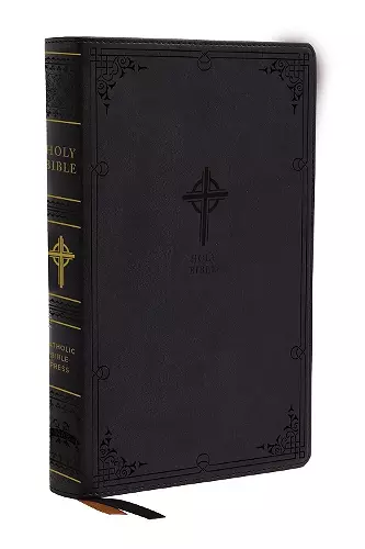 NABRE, New American Bible, Revised Edition, Catholic Bible, Large Print Edition, Leathersoft, Black, Thumb Indexed, Comfort Print cover