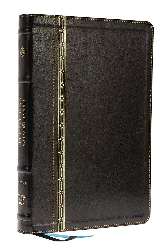 NRSVCE, Great Quotes Catholic Bible, Leathersoft, Black, Comfort Print cover