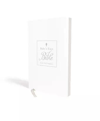 KJV, Baby's First New Testament, Hardcover, White, Red Letter, Comfort Print cover