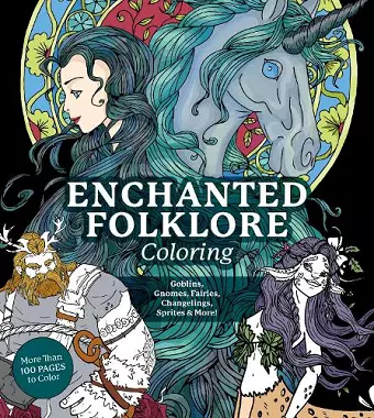 Enchanted Folklore Coloring cover