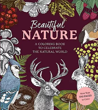Beautiful Nature Coloring Book cover