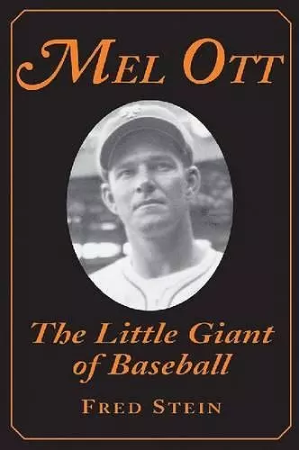 Mel Ott cover