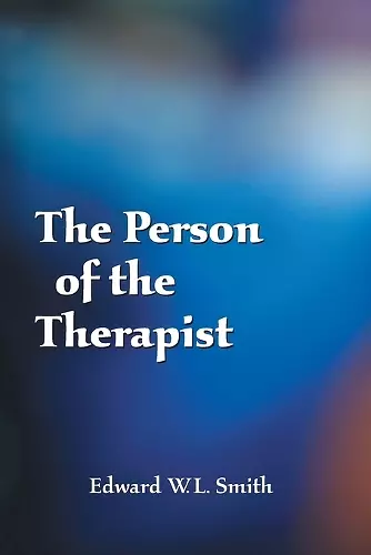 The Person of the Therapist cover