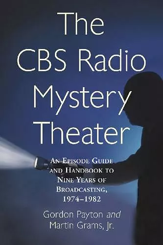 The CBS Radio Mystery Theater cover