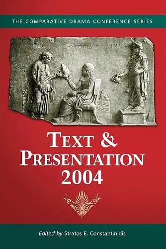 Text & Presentation, 2004 cover