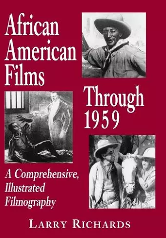 African American Films Through 1959 cover