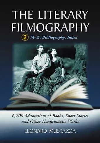 The Literary Filmography v. 2 cover