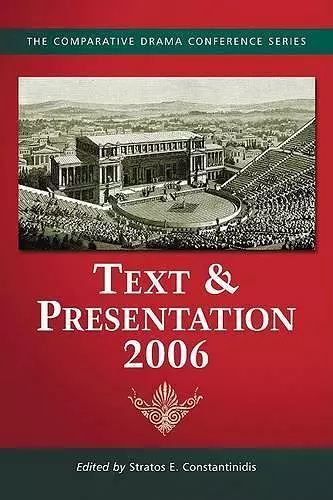 Text & Presentation, 2006 cover