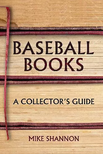 Baseball Books cover