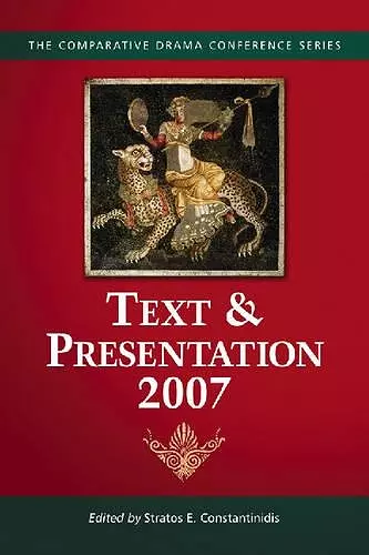 Text & Presentation, 2007 cover