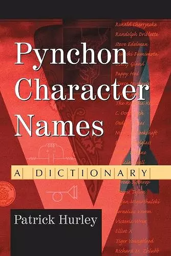 Pynchon Character Names cover