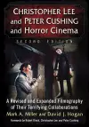 Christopher Lee and Peter Cushing and Horror Cinema cover