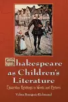 Shakespeare as Children's Literature cover