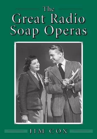 The Great Radio Soap Operas cover