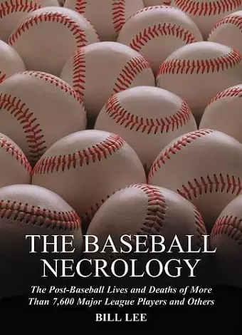 The Baseball Necrology cover