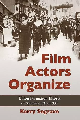 Film Actors Organize cover