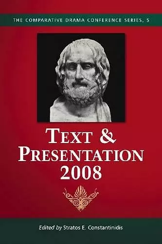 Text & Presentation, 2008 cover