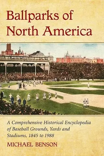 Ballparks of North America cover