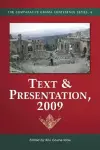 Text & Presentation, 2009 cover