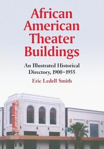 African American Theater Buildings cover