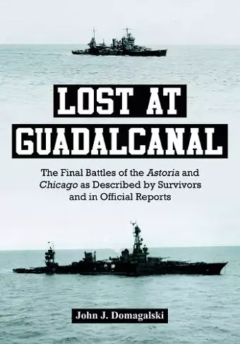 Lost at Guadalcanal cover